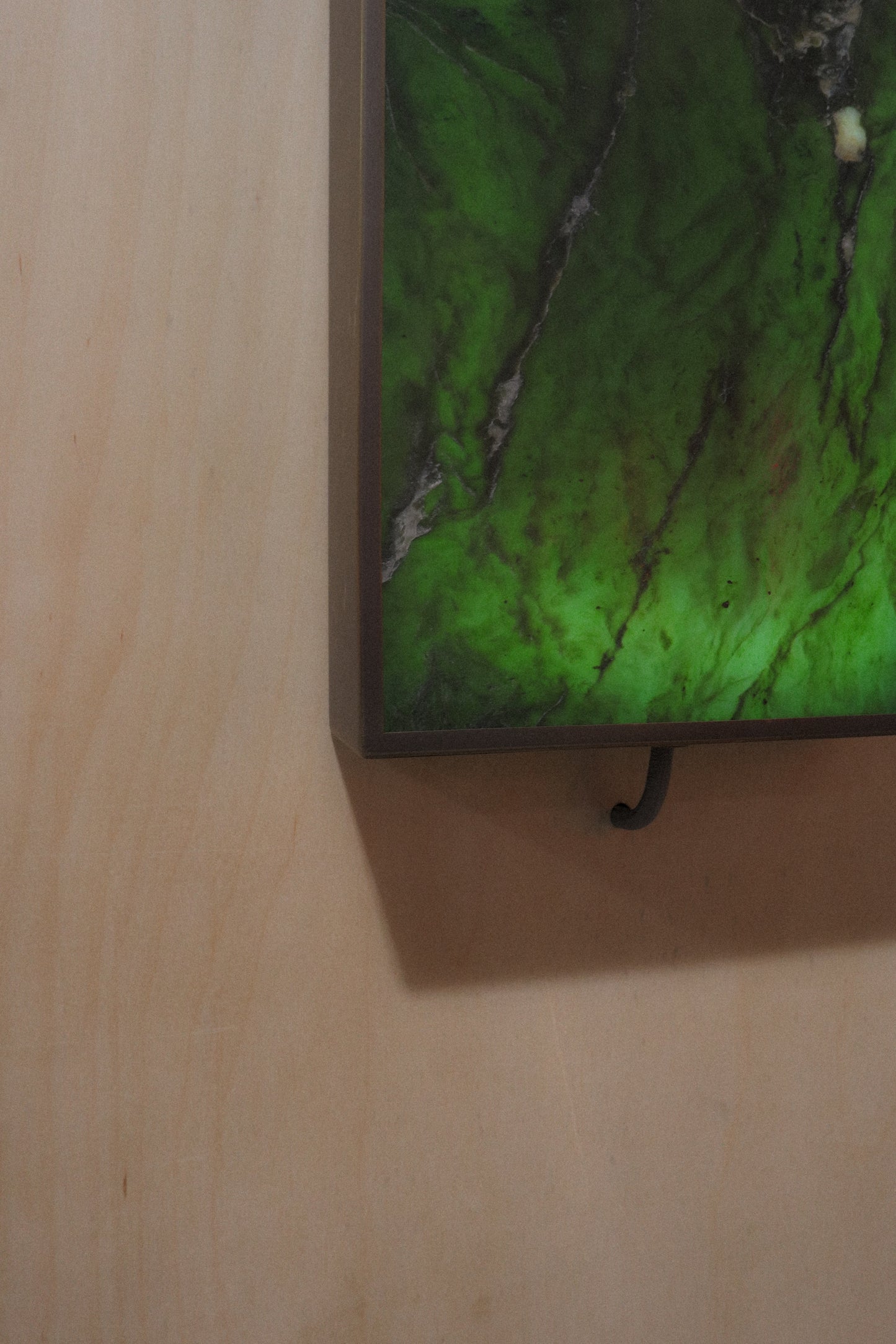 Rare Earth Jade Sconce