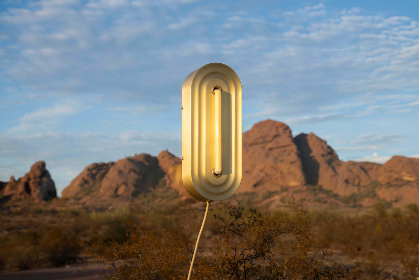 Ripley Introvert Sconce - Soft Brass